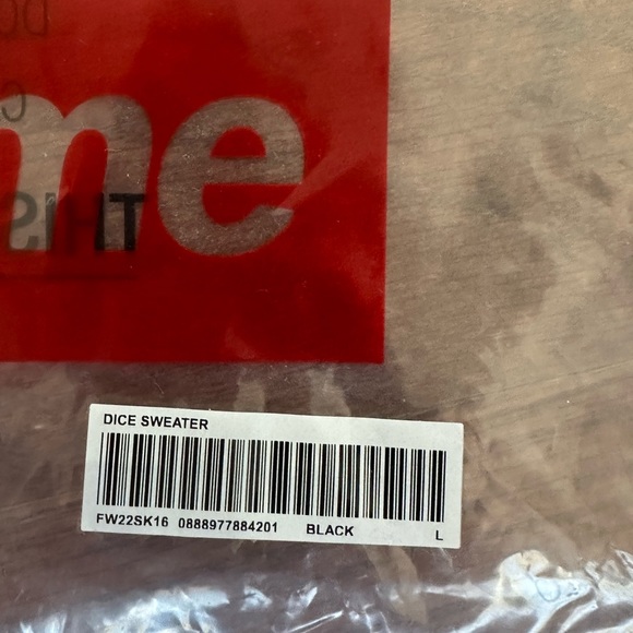 Supreme dice sweater fall/winter 2022 - Picture 5 of 5